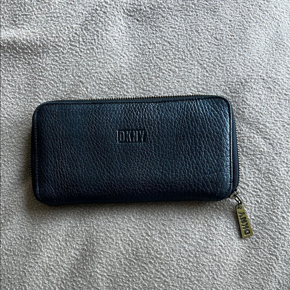 DKNY Black Leather Wallet